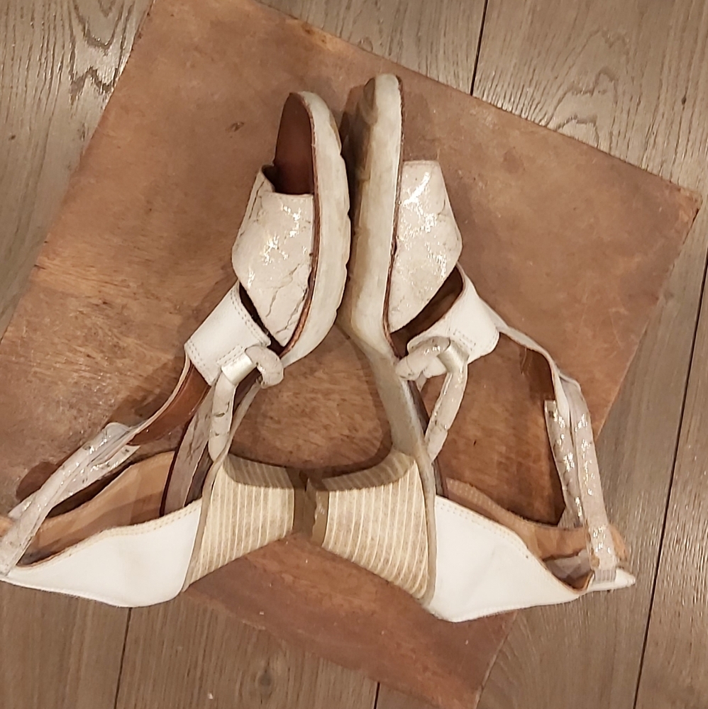 Mjus distressed heeled sandals - Picture 5 of 6
